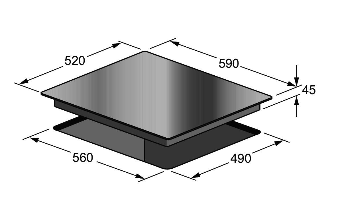 Ceramic Cooktop 60cm Kleenmaid CCT6020 touch - Image 3