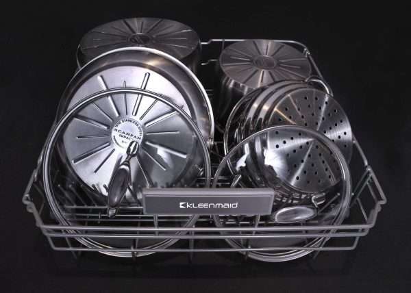 Free Standing or Built Under Dishwasher Kleenmaid DW6020XB Black Stainless Steel - Image 2