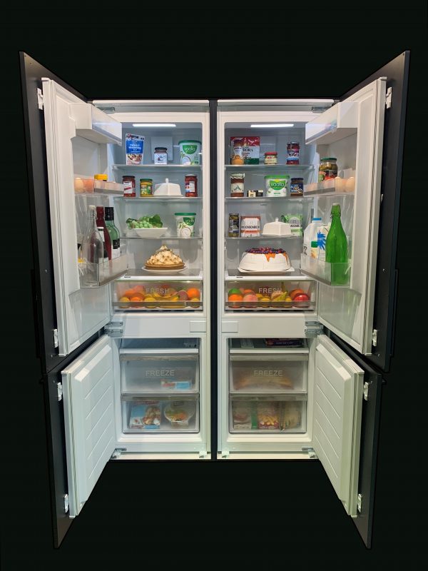 Top Mount Refrigerator With Bottom Mount Freezer Kleenmaid CRZ25511 - Image 2