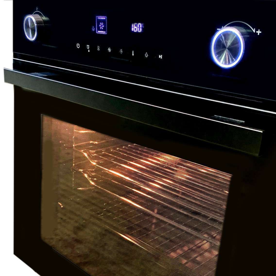 Built In Oven 60cm Kleenmaid Multi Function Oven -XL 82L OMF6040K - Image 3
