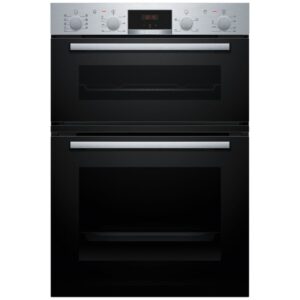 Double Oven 60cm Bosch Multi function Double Oven - Stainless Steel MBA534BS3A