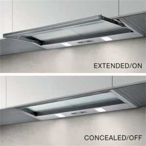 60cm Kleenmaid Concealed Slide Out Rangehood RHSOG61