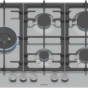 Gas Cooktop 75 cm Bosch Series 6 Stainless steel PCS7A5I90A