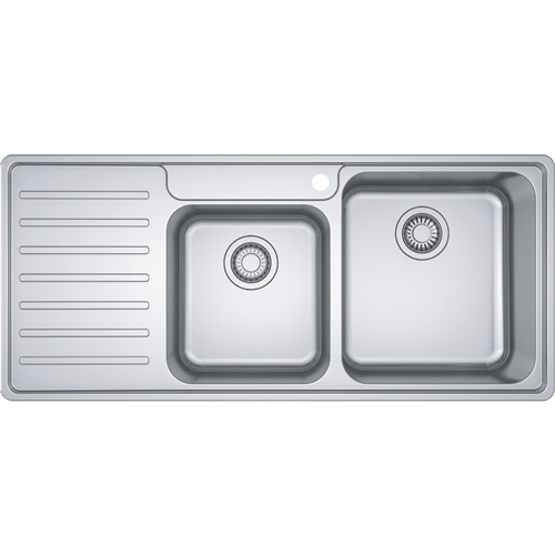 Sink Franke BELL Inset SinkDouble Bowl Sink with Drainer Overall 1080mm Width