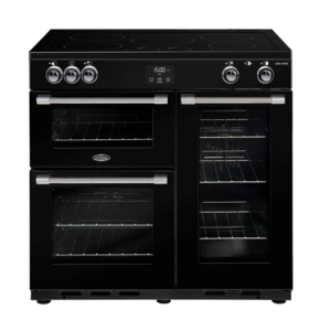 90cm Belling Cookcentre Deluxe Induction Freestanding Oven - Split Ovens - BCC900I + COLOUR
