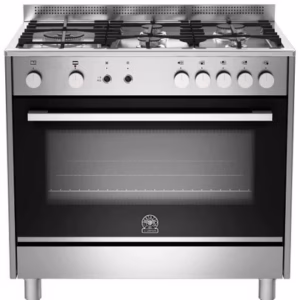 90cm La Germania Futura upright Gas/LPG Only Cooktop and Oven Stainless Steel TUS95L71DX